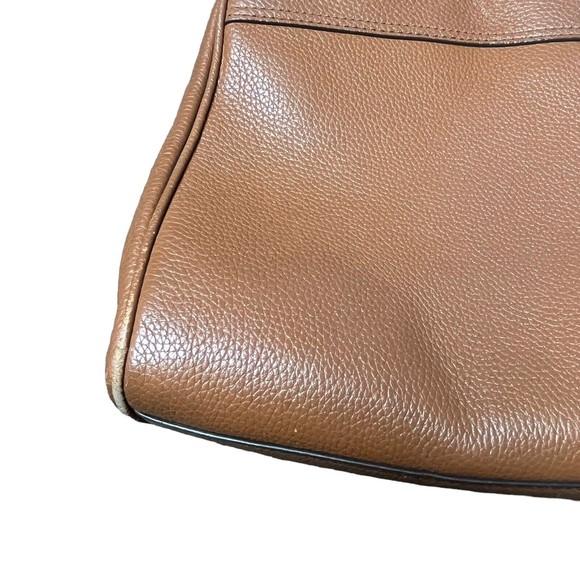 MICHAEL KORS Jet Set Chain Legacy Brown LG Shoulder Handbag Convertible Strap - Picture 9 of 15